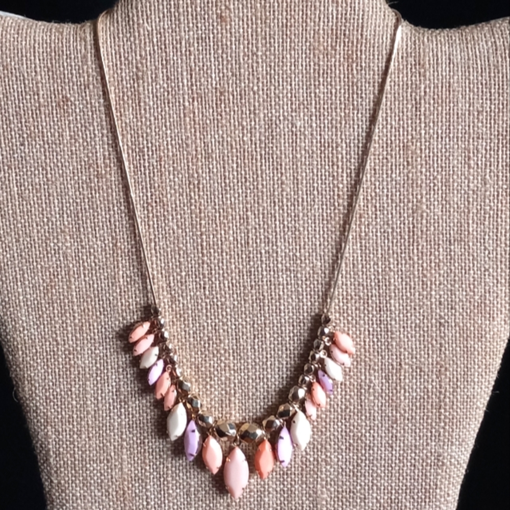 Gold Tone Fashion Necklace